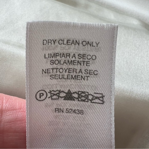 ⭐️ Liz Claiborne Suits Open Tweed Blazer Brown Ivory Size 8P - Picture 12 of 13